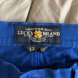 Lucky brand blue pants size 12